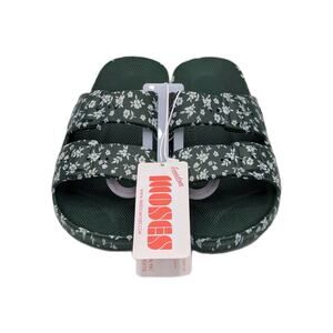 Freedom Moses Womens Size 8-9 Lily.Rose Amazonia Floral Buckled Slide Sandals